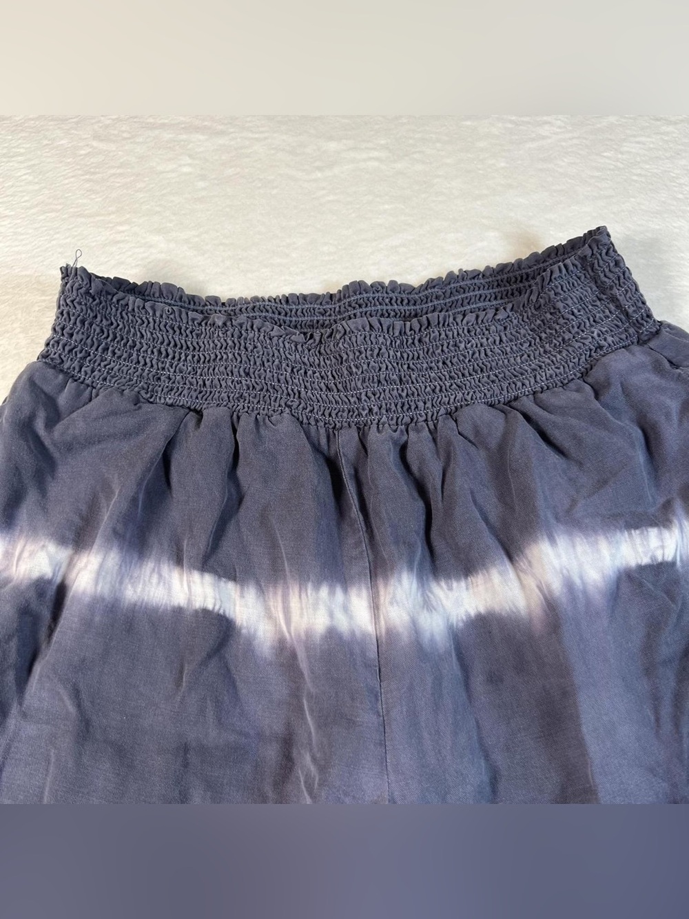 Cloth & Stone Anthropologie Indigo Tie-Dye Wide Leg Pants NWOT small - Picture 2 of 5